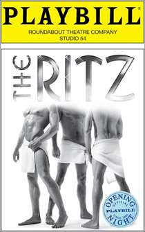 The Ritz Limited Edition Official Opening Night Playbill 
